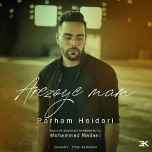 دانلود آهنگ جدید پرهام حیدری به نام آرزوی من